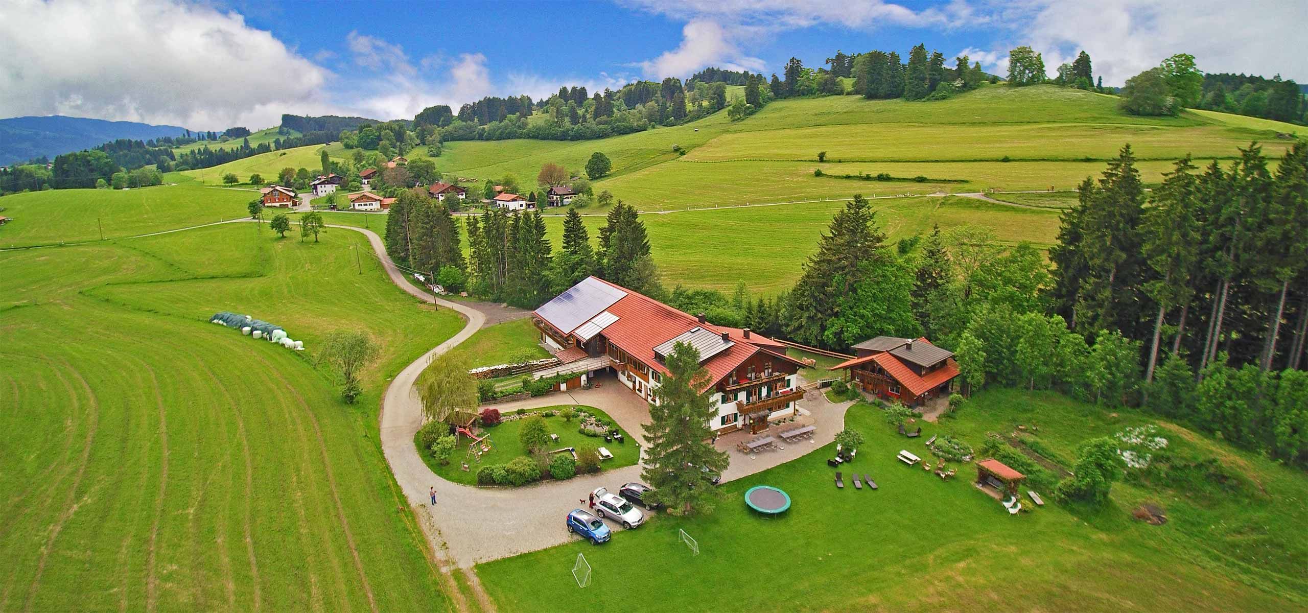 Herzlich willkommen auf unserem Alpen Wellnesshof im Allgäu